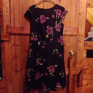 Vintage Floral Dress